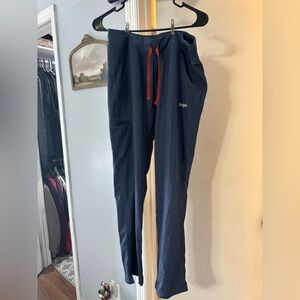 Lago Scrub set in blue Jean color